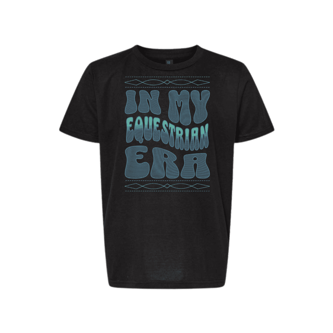 Youth Equestrian Era T-Shirt – Horse Lover Tee for Kids - Equestrian Lifestyle Clothing