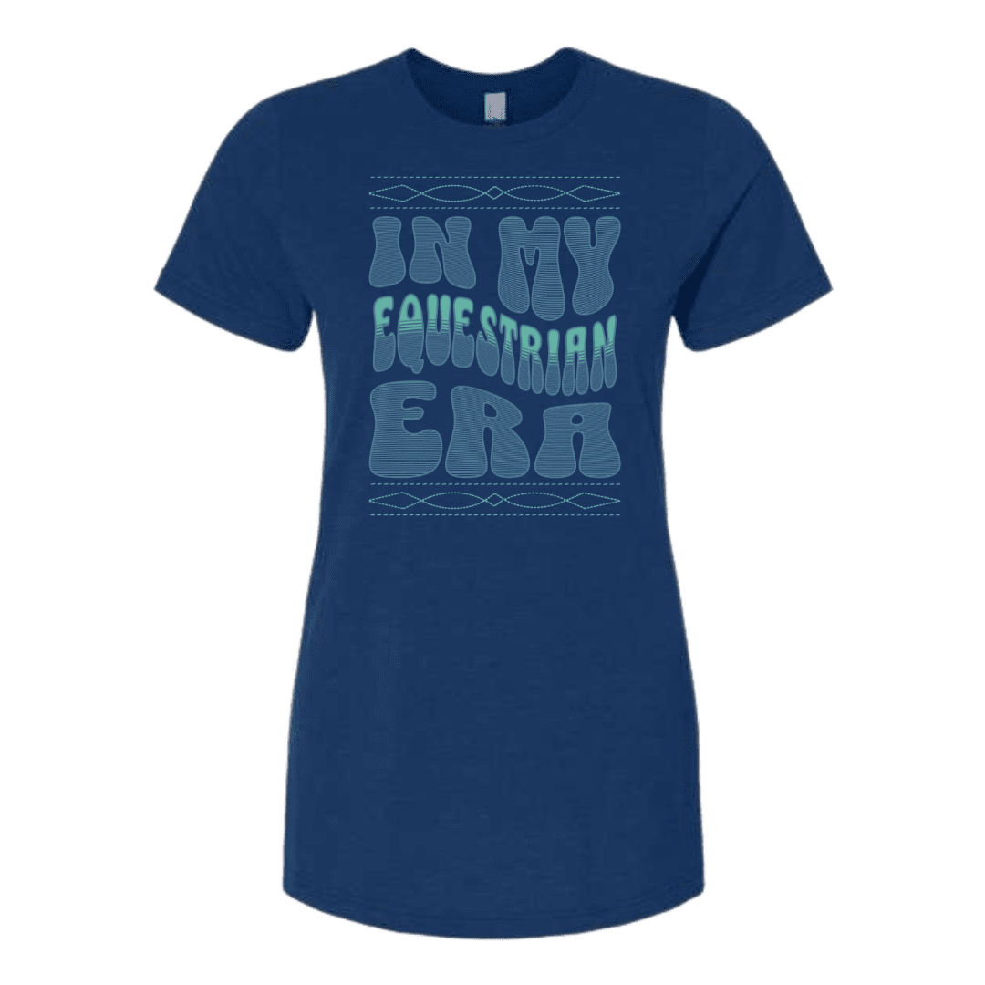 In My Equestrian Era T-Shirt – Soft Horse Lover Tee - Equestrian Lifestyle Clothing