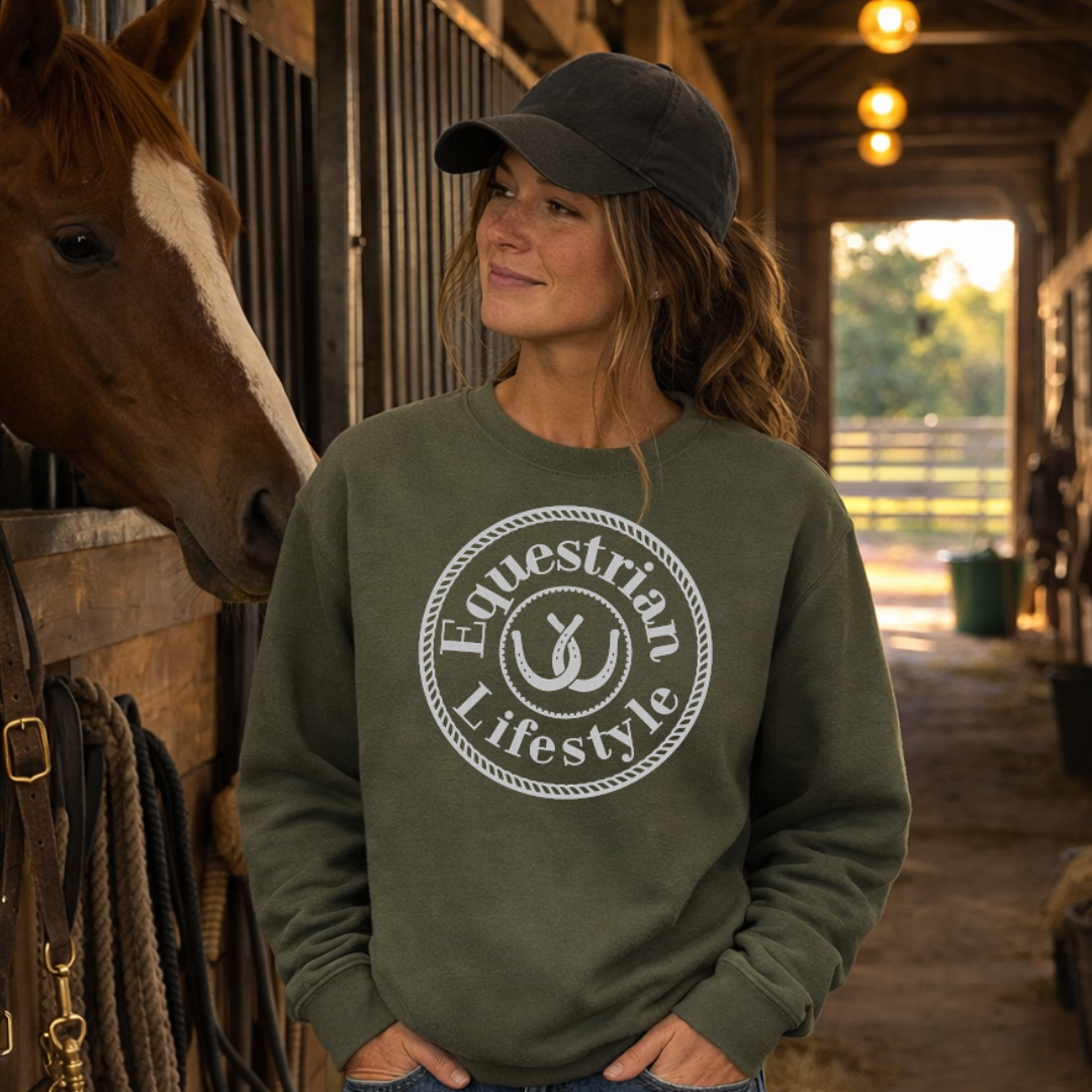 heritge olive sweatshirt