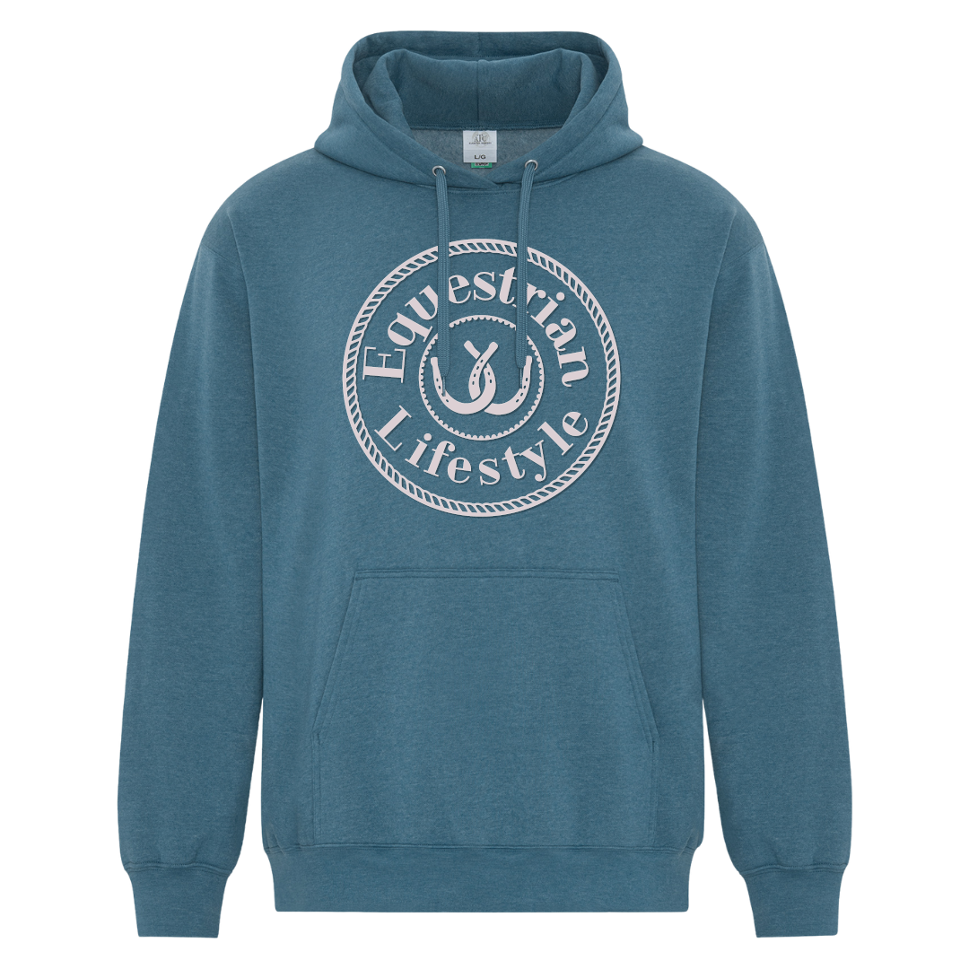 Earth Harbour Blue Equestrian Hoodie - Equestrian Lifestyle Clothing