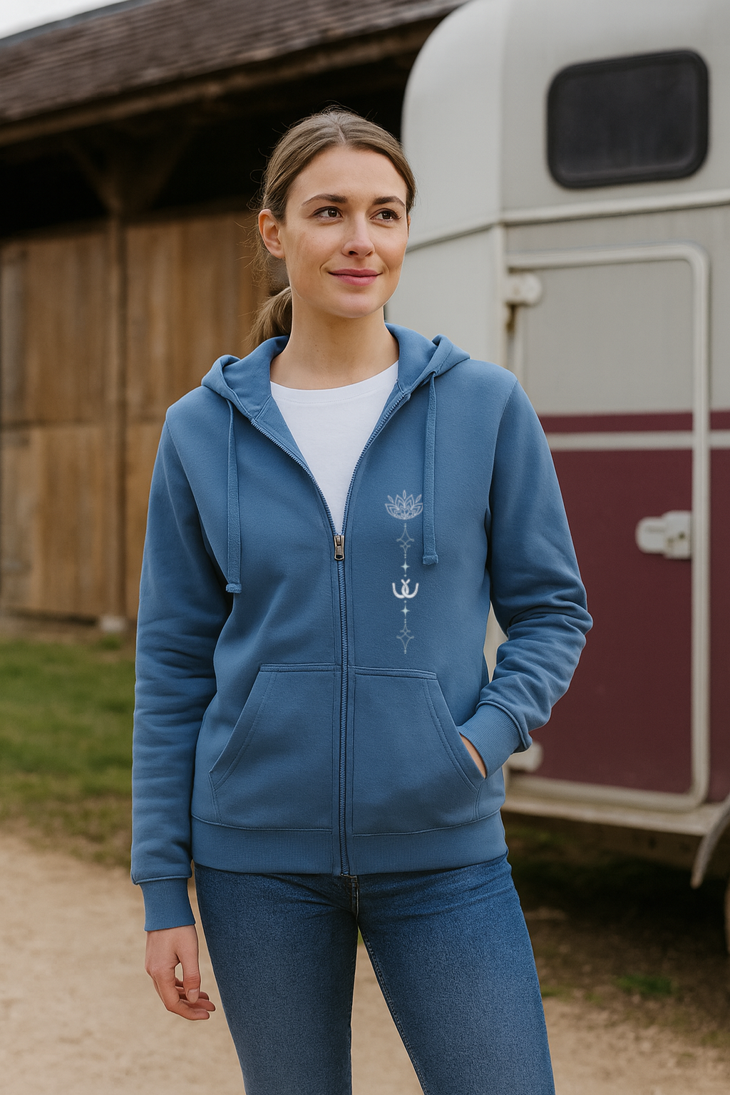 Karma Zip Hoodie - Equestrian Lifestyle Clothing