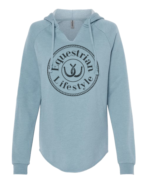 Misty Blue Equestrian Lifestyle Hoodie