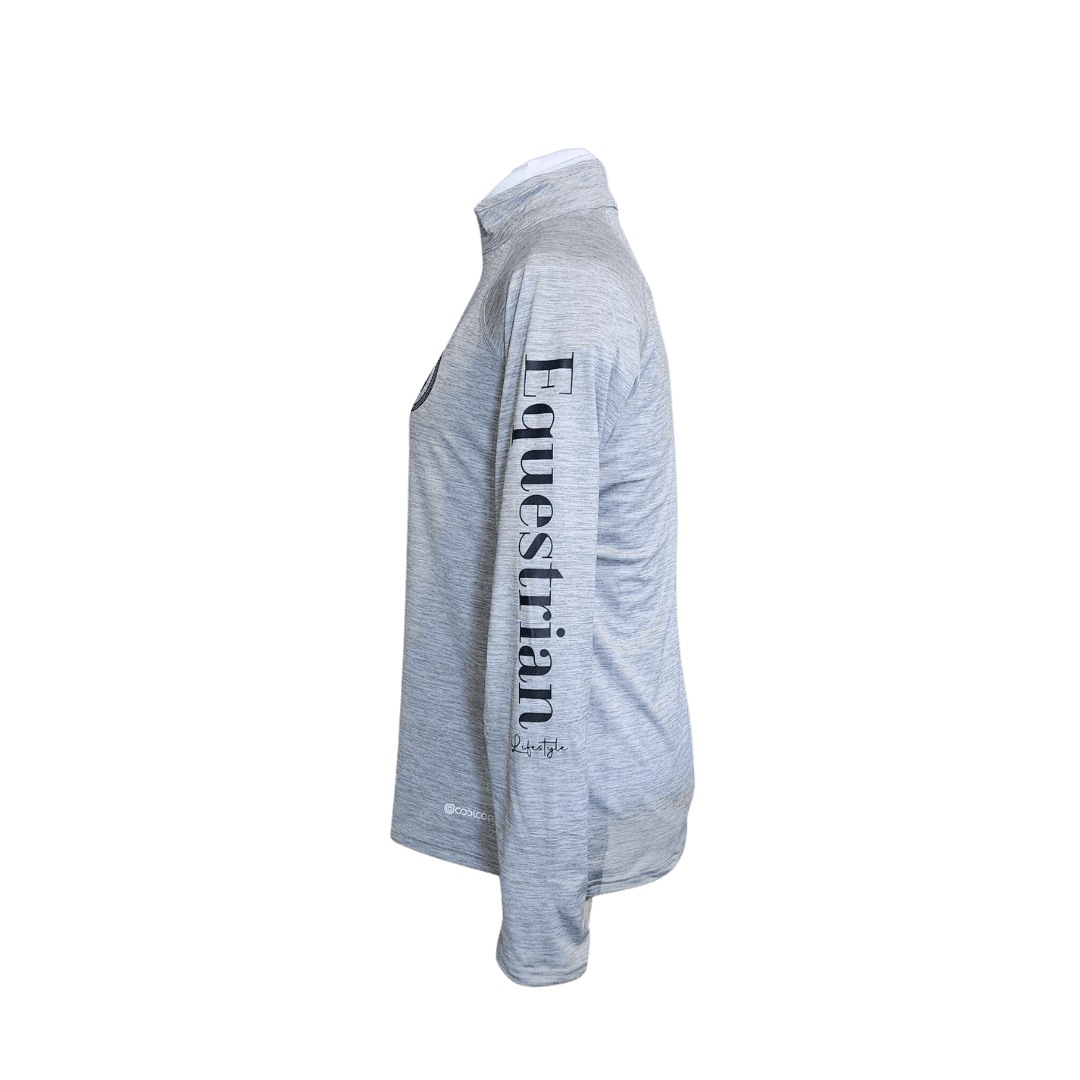 Electrify 1/2 Zip Equestrian Sunshirt - Equestrian Lifestyle Clothing