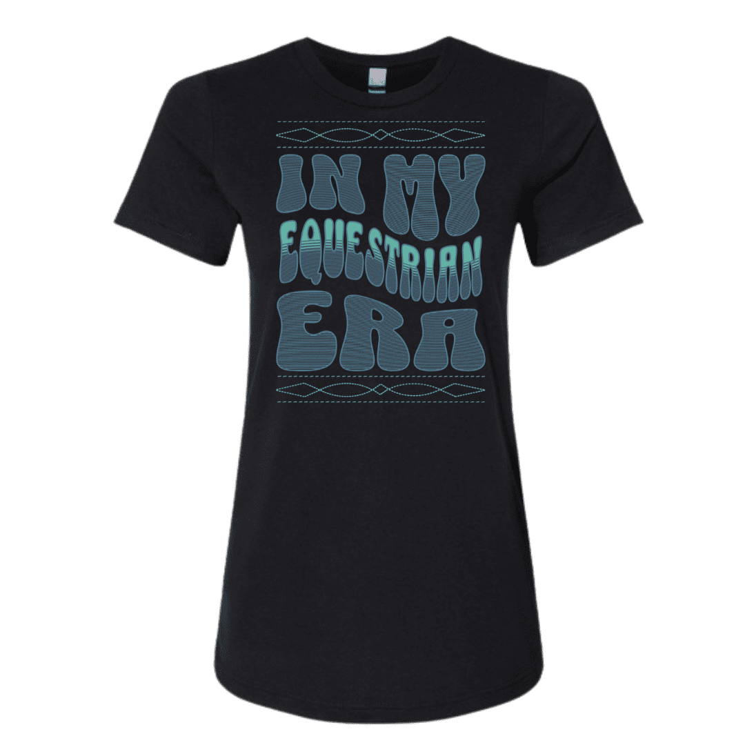 In My Equestrian Era T-Shirt – Soft Horse Lover Tee - Equestrian Lifestyle Clothing