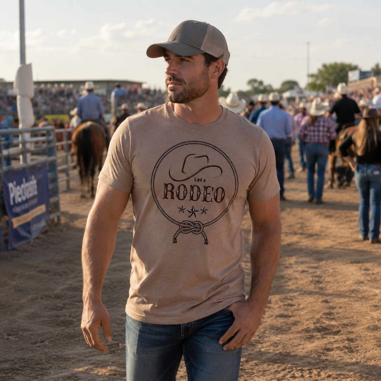 Lets Rodeo Tee
