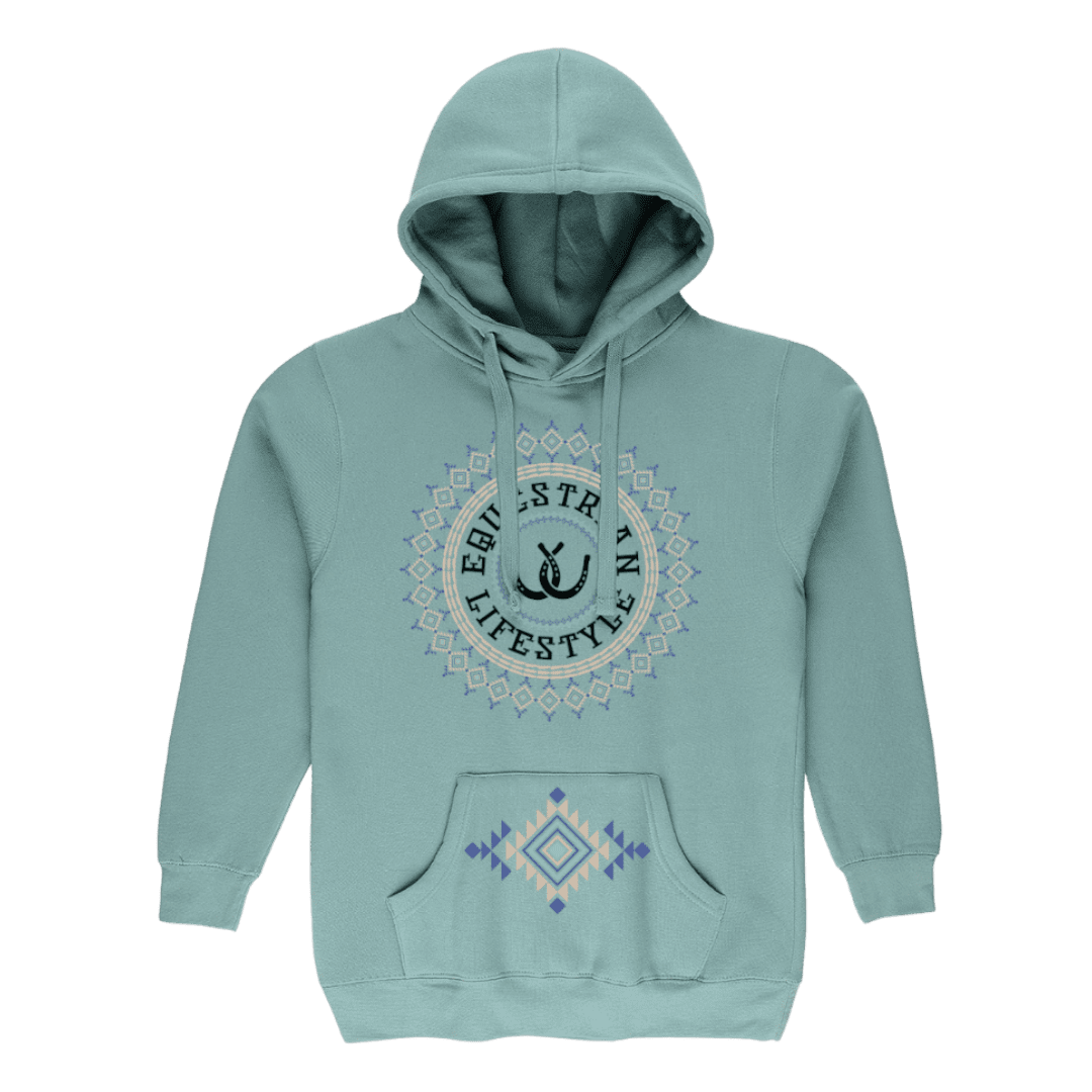 Aztec Vibes Hoodie by Equestrian Lifestyle - Statement-Making Style - Equestrian Lifestyle Clothing