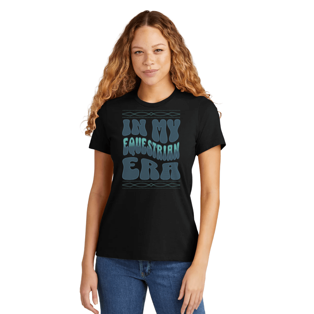 In My Equestrian Era T-Shirt – Soft Horse Lover Tee - Equestrian Lifestyle Clothing