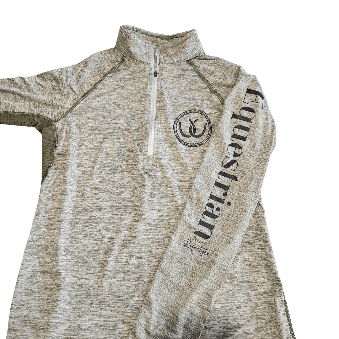 Electrify 1/2 Zip Equestrian Sunshirt - Equestrian Lifestyle Clothing