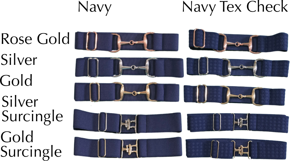 new navy equestrian lifestyle belts