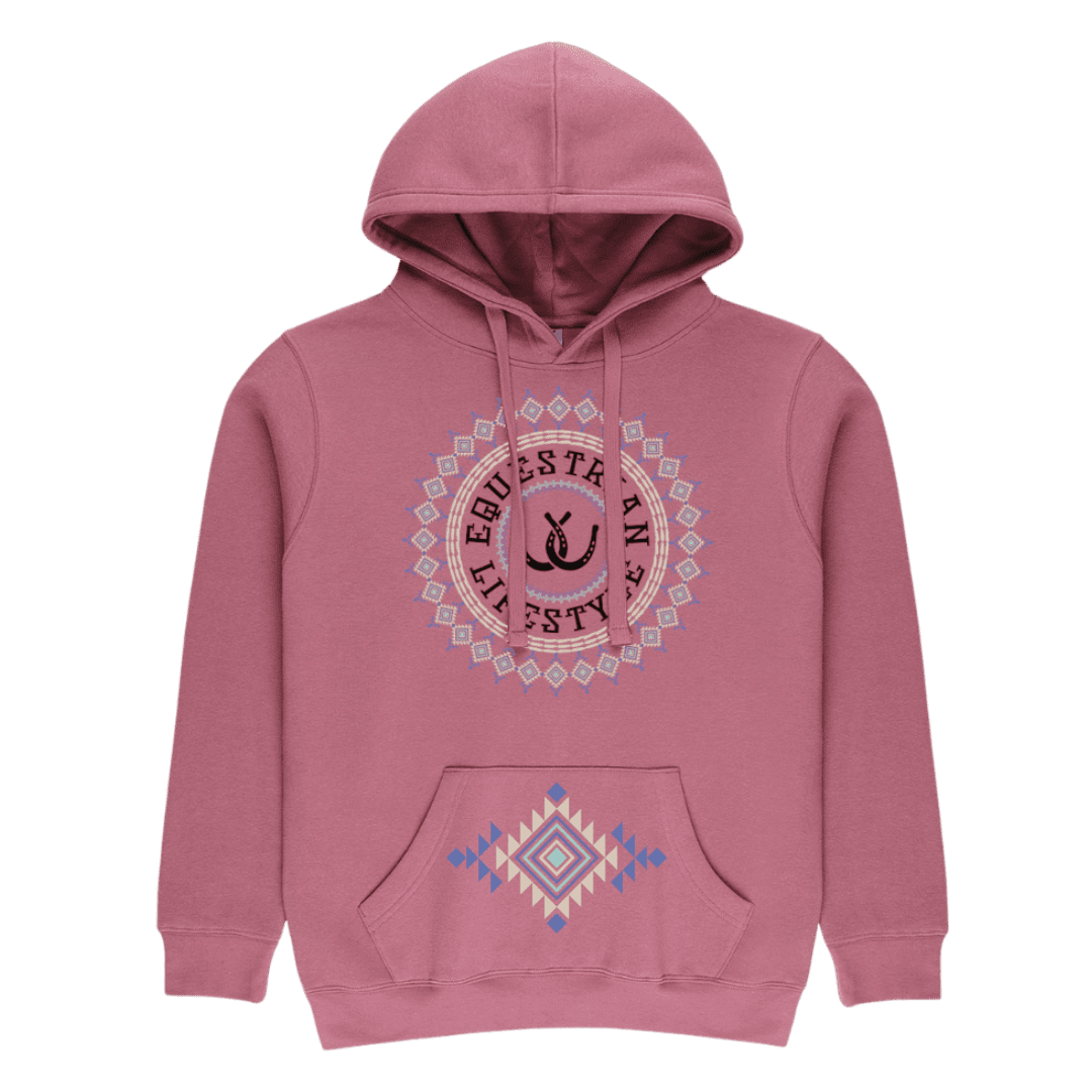Aztec Vibes Hoodie by Equestrian Lifestyle - Statement-Making Style - Equestrian Lifestyle Clothing