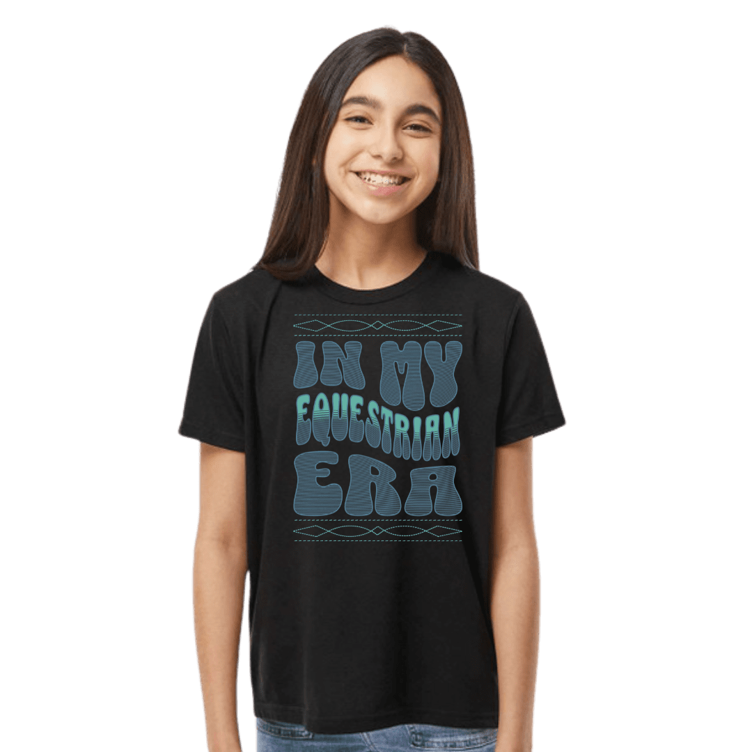 Youth Equestrian Era T-Shirt – Horse Lover Tee for Kids - Equestrian Lifestyle Clothing
