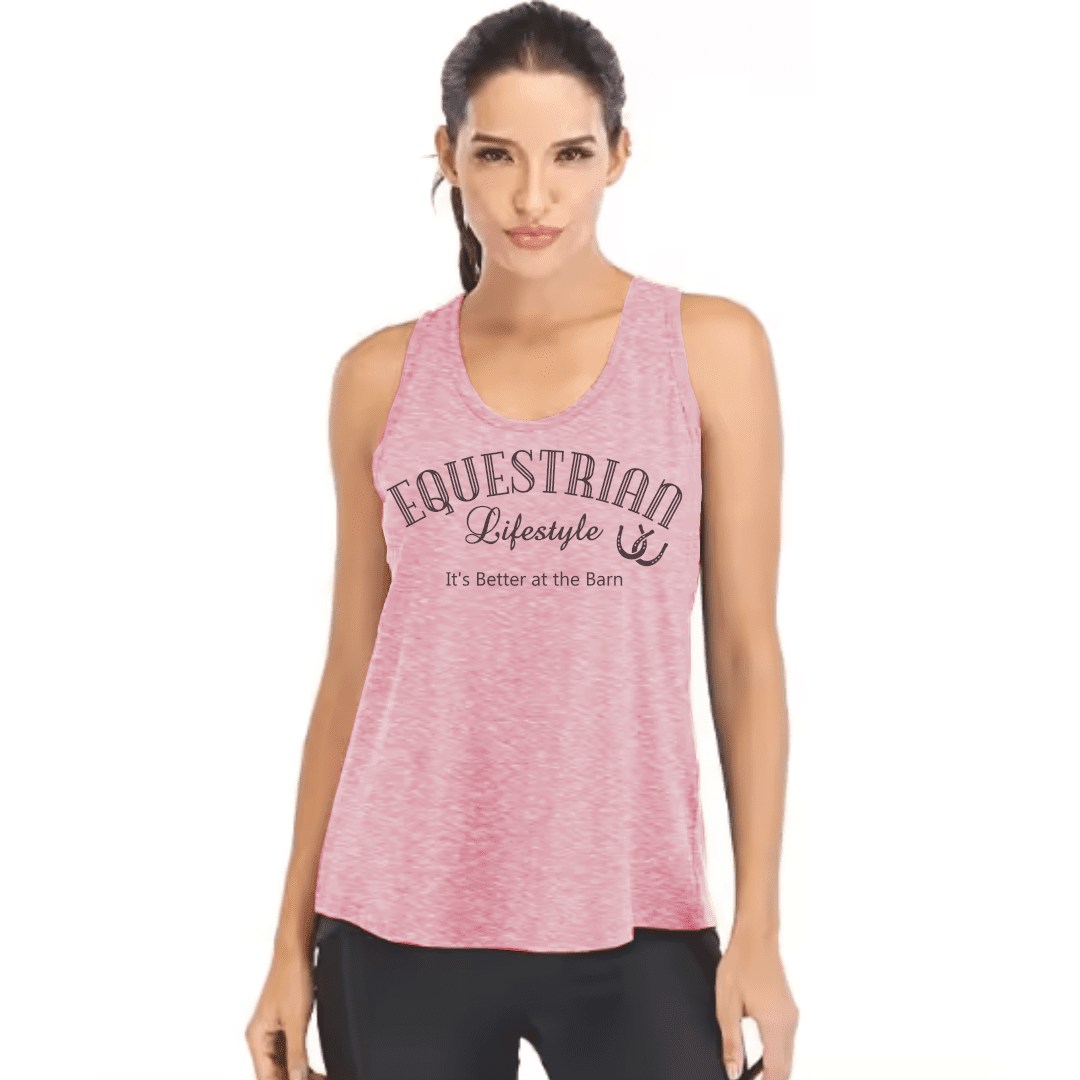 Mesh Racerback Tank in 3 Colors - Equestrian Lifestyle Clothing