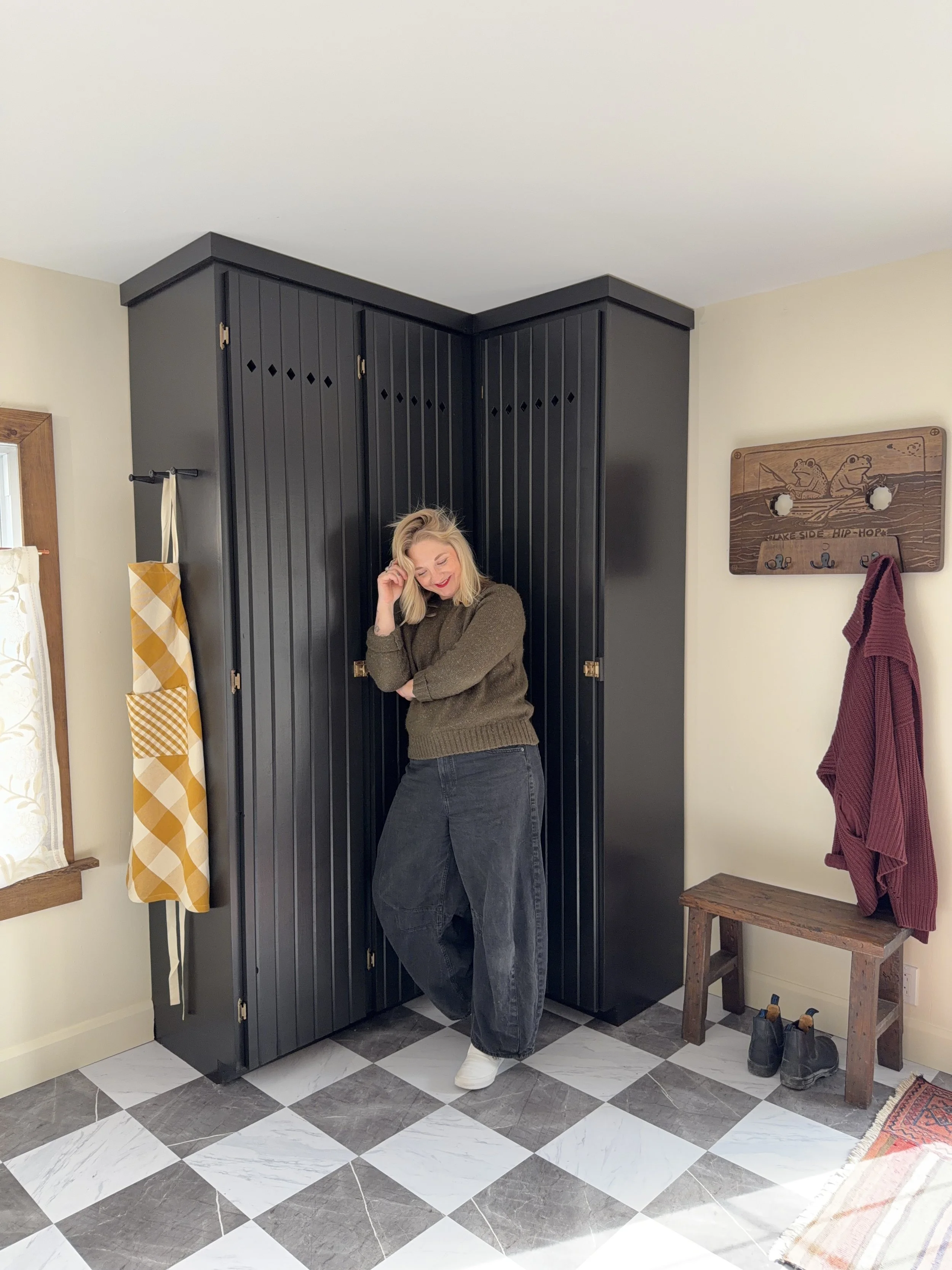 *Built-In* Custom Floor-to-Ceiling Utility Cabinets