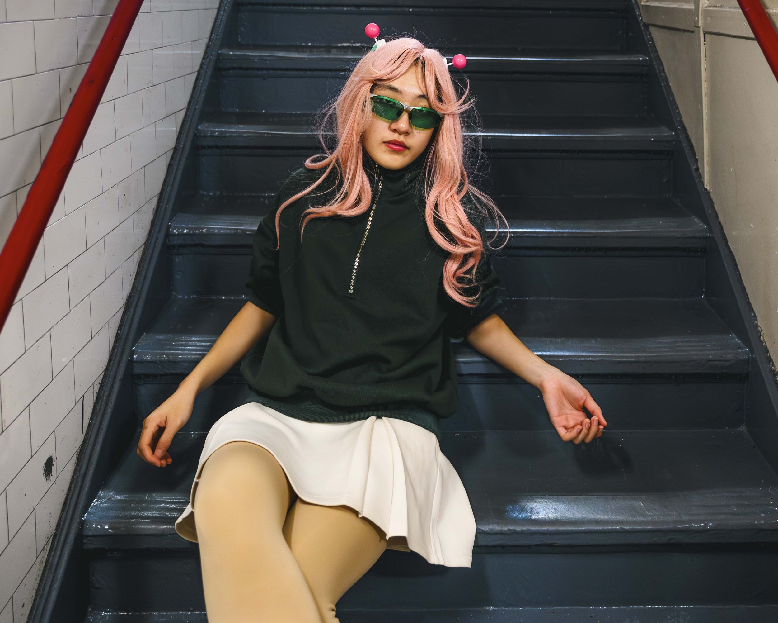 staircase to somewhere softer - Sharaf Nuha