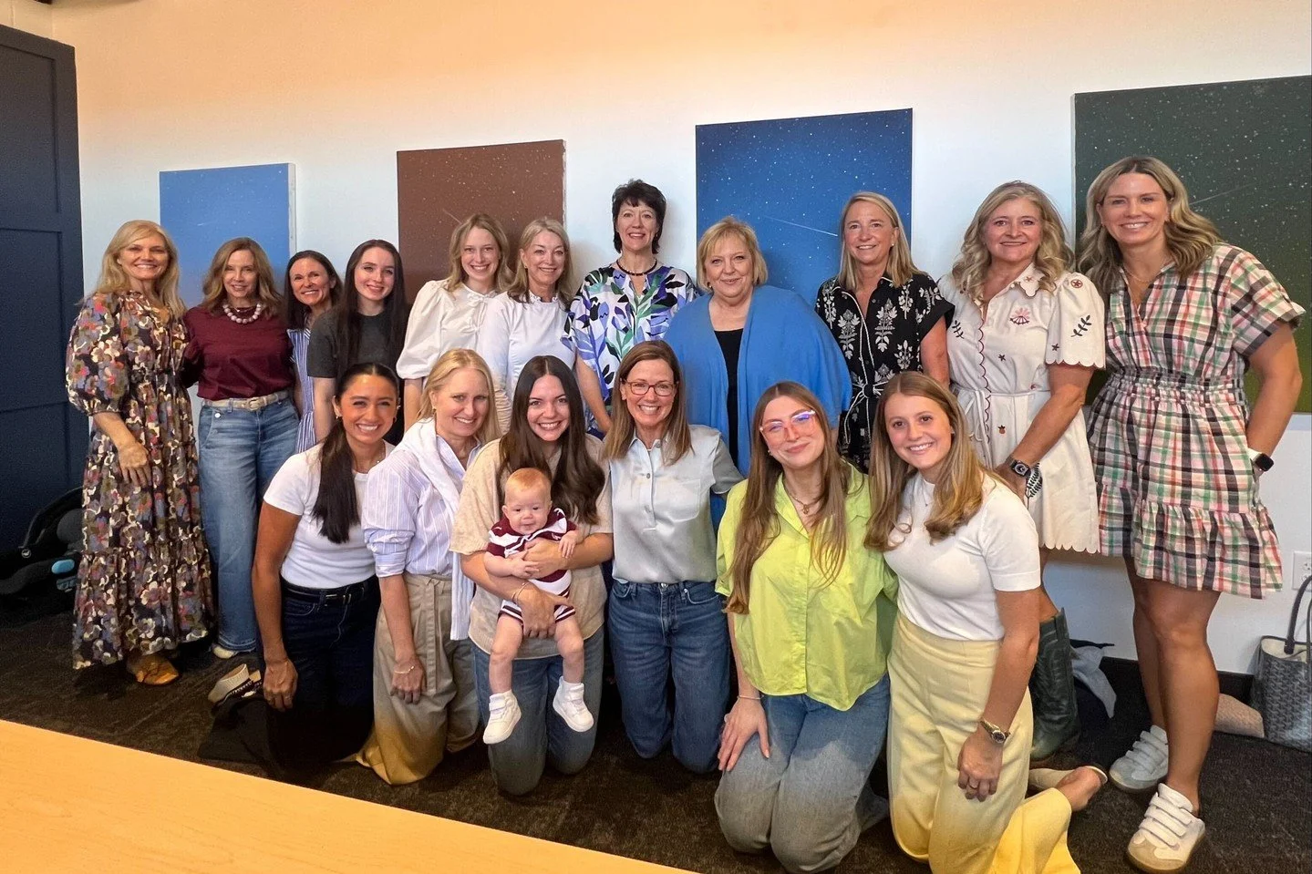 Such a special day! 🕊️✨ We had a wonderful time coming together as a team for a business update lunch to reflect on this year and share the excitement for the year ahead! We also welcomed our newest Dove, Tommy! 💙