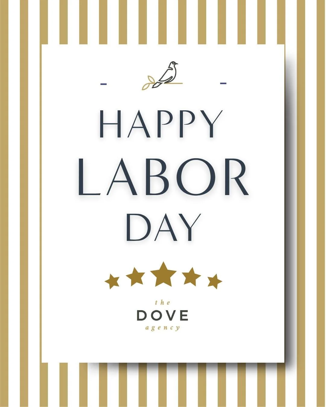 Happy Labor Day from all of us at The Dove Agency. 🕊️❤️

Today, we're celebrating everyone who puts thoughtful, hardworking energy into building something beautiful. However you're spending today, we hope it's full of rest, good company, and a well-
