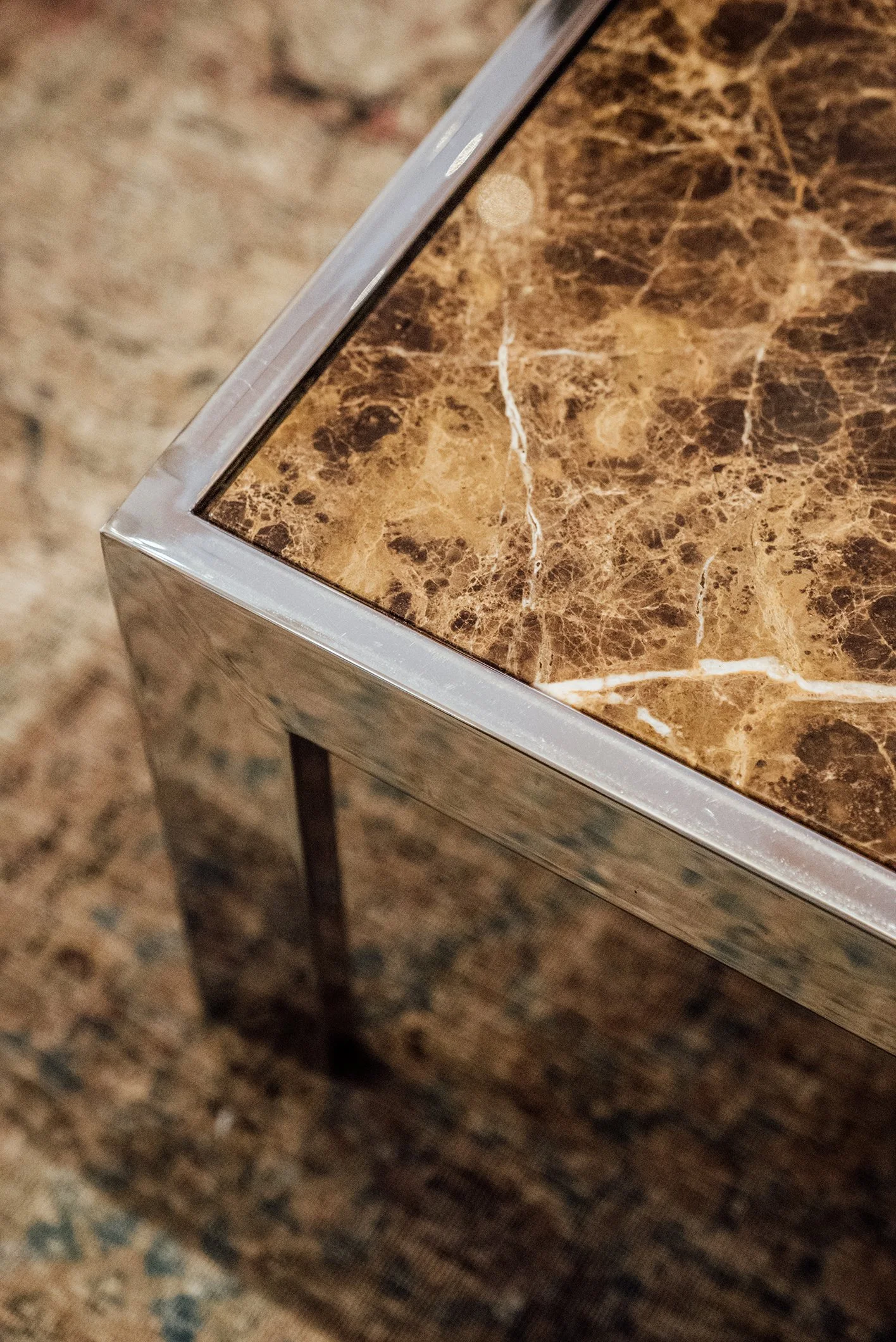 Edges of a Table Coming Together