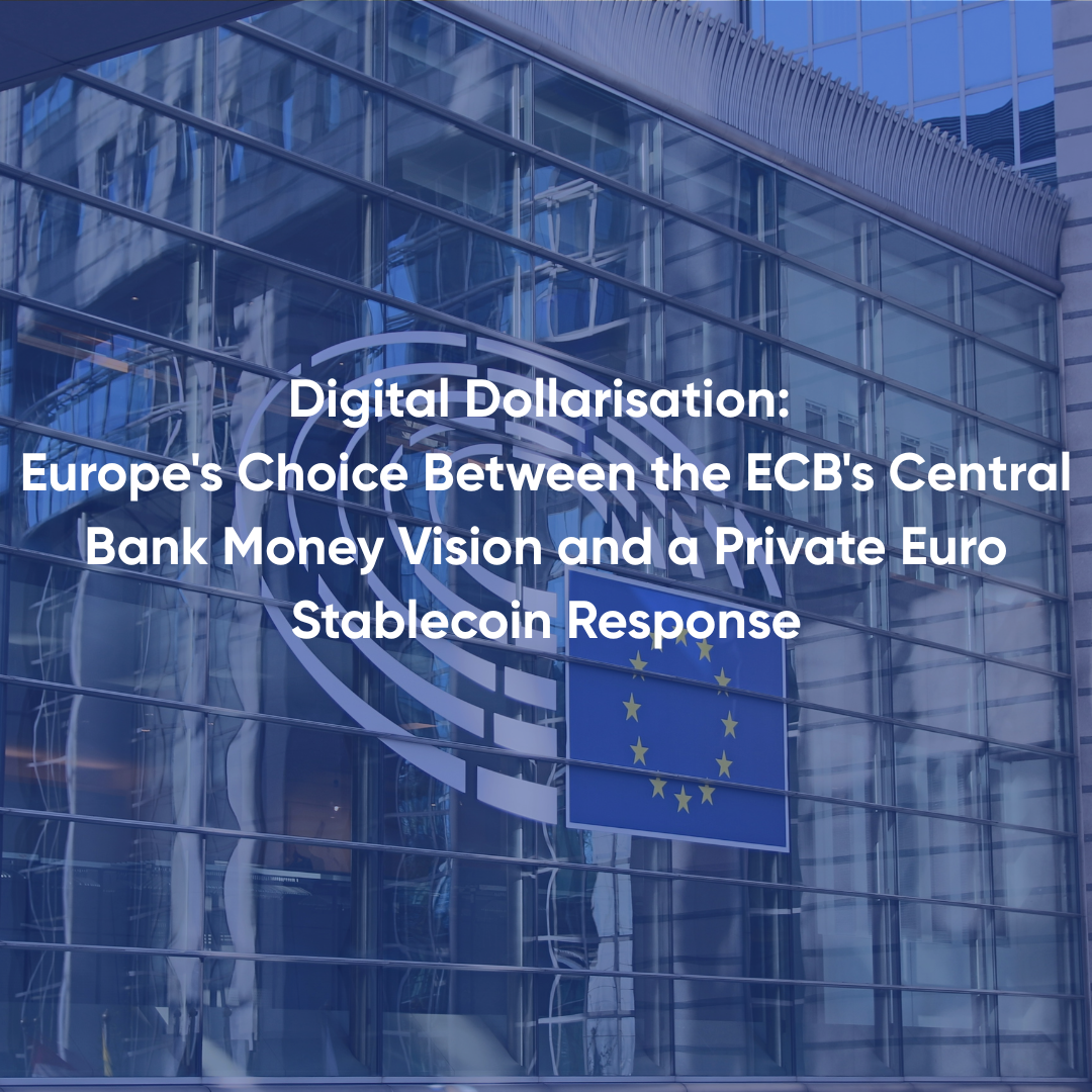 Digital Dollarisation: Europe's Choice Between the ECB's Central Bank Money Vision and a Private Euro Stablecoin Response