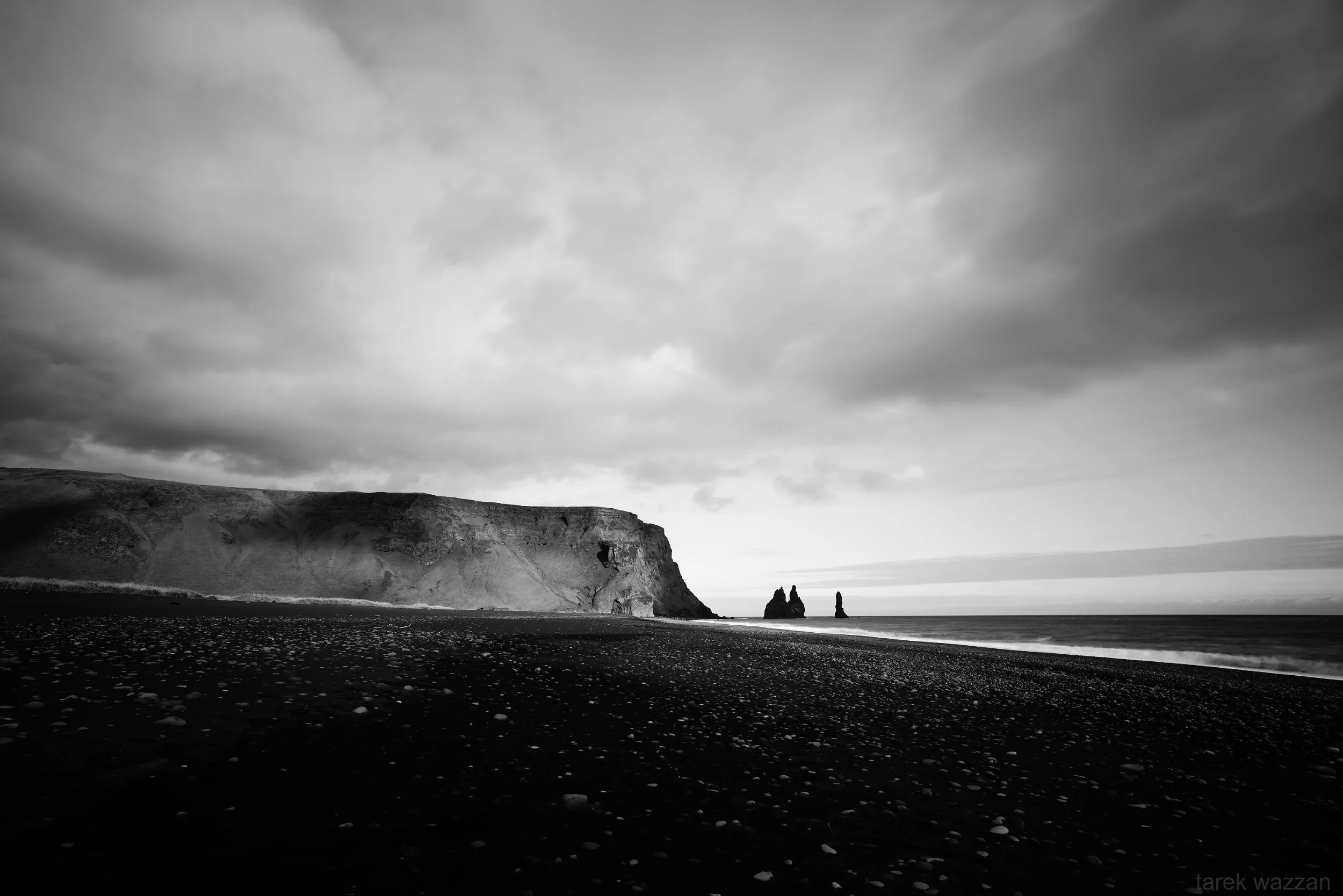 The beach.