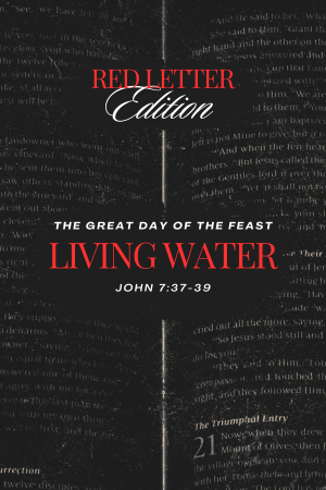 RED LETTER EDITION : LIVING WATER