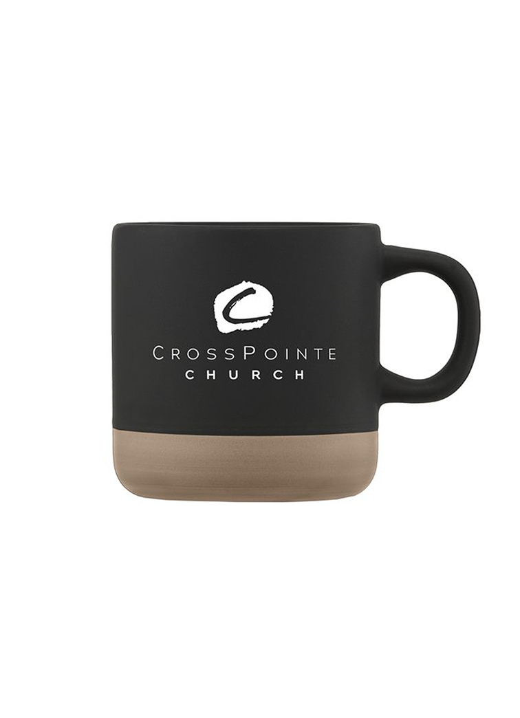 CrossPointe Black Coffee Mug