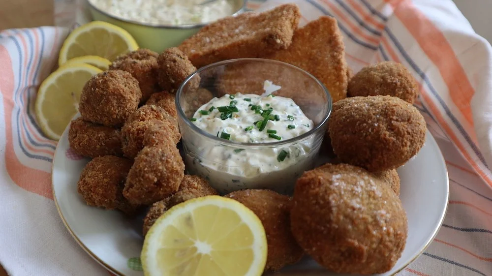 Deep-fried mushrooms with remoulade | 3-ways