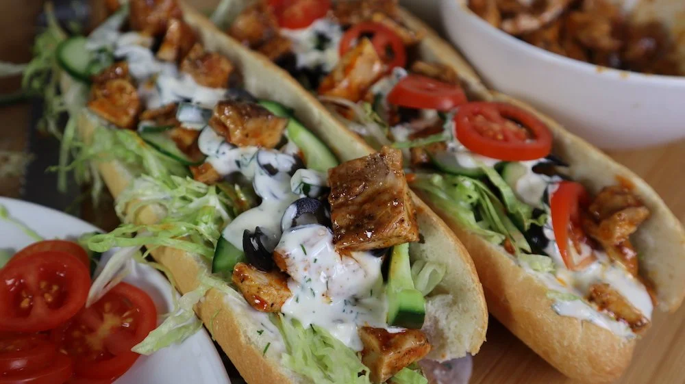Buffalo Chicken Subway Sandwich