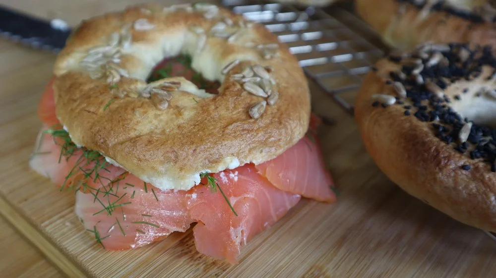 Homemade Bagel and Creamcheese Recipe