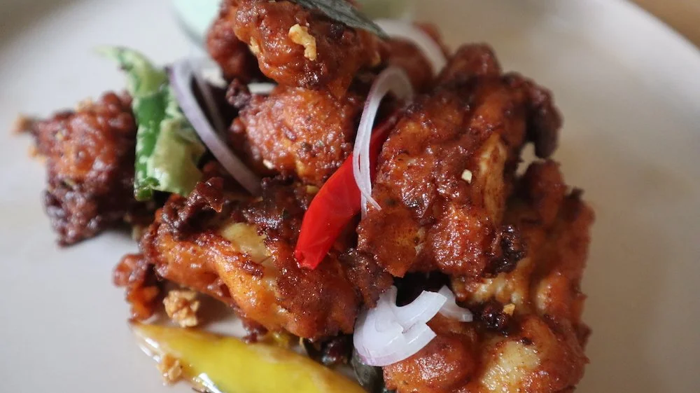 MKR Chicken 65 with Mint Yoghurt Sauce Recipe