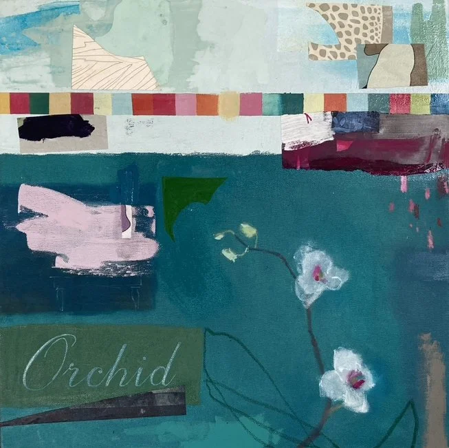 Orchid
W50 x H50cm
Mixed media on canvas
SOLD