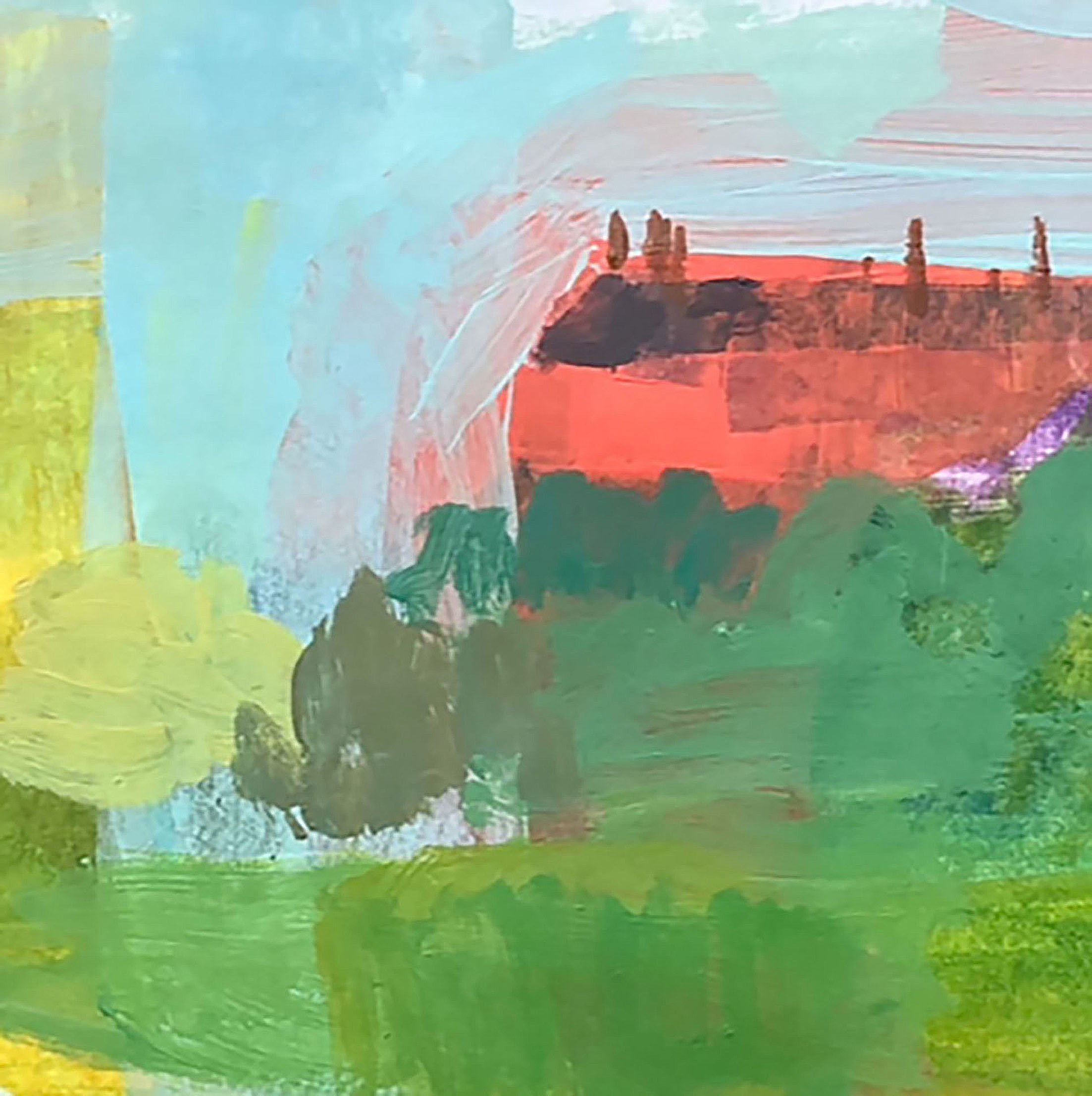 Star and Garter
W25 x H25cm
Mixed media on paper