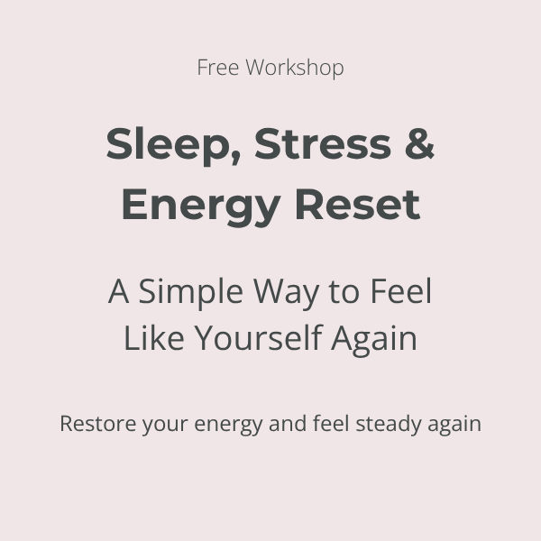 Sleep, Stress &amp; Energy Reset