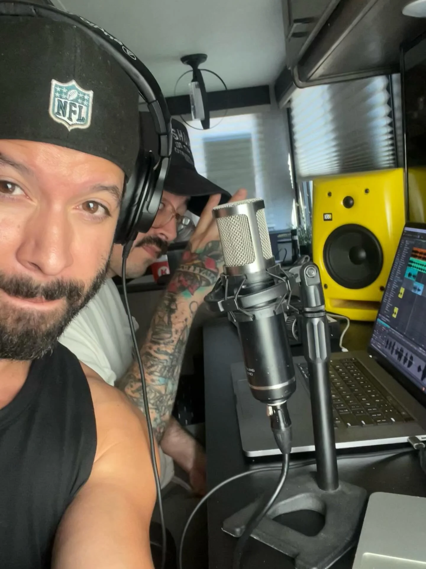 Back at it, with @saber.wav workin on some new 🎵🎶✨