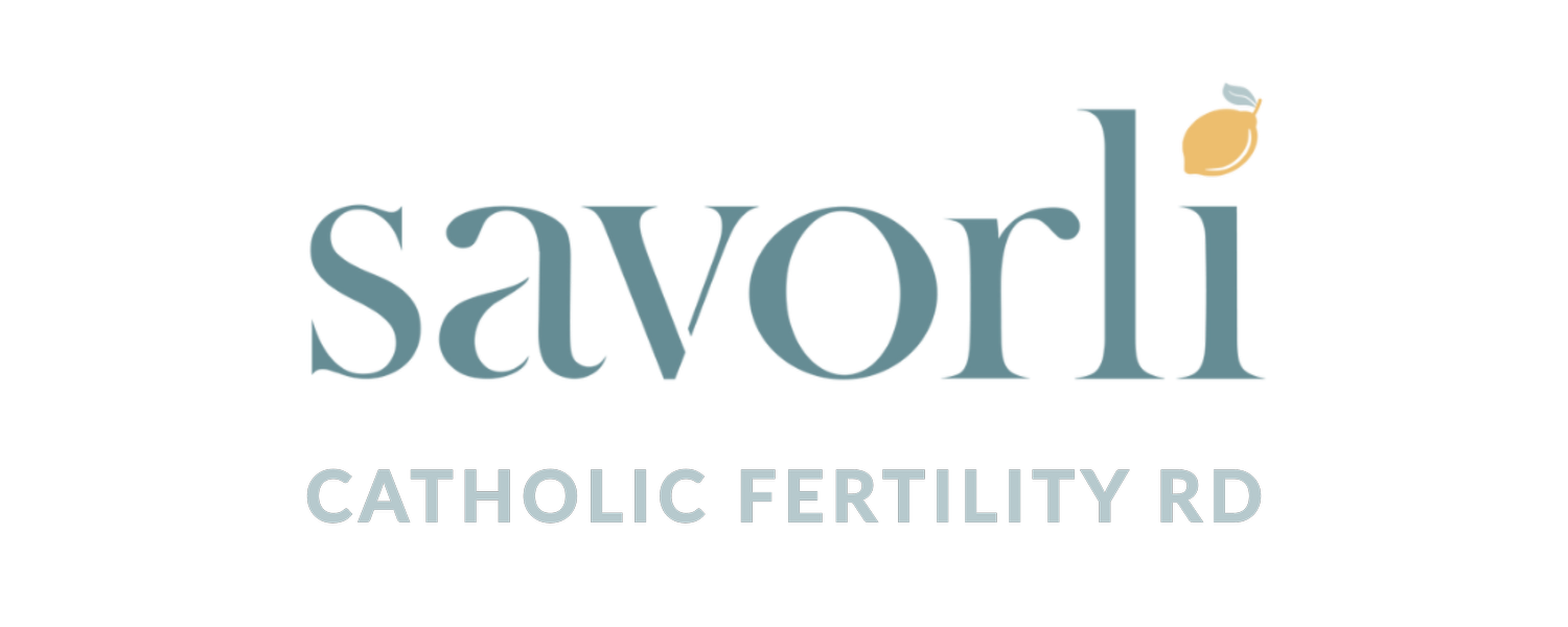 Savorli by Lucia Harmeling | The Catholic Fertility Dietitian