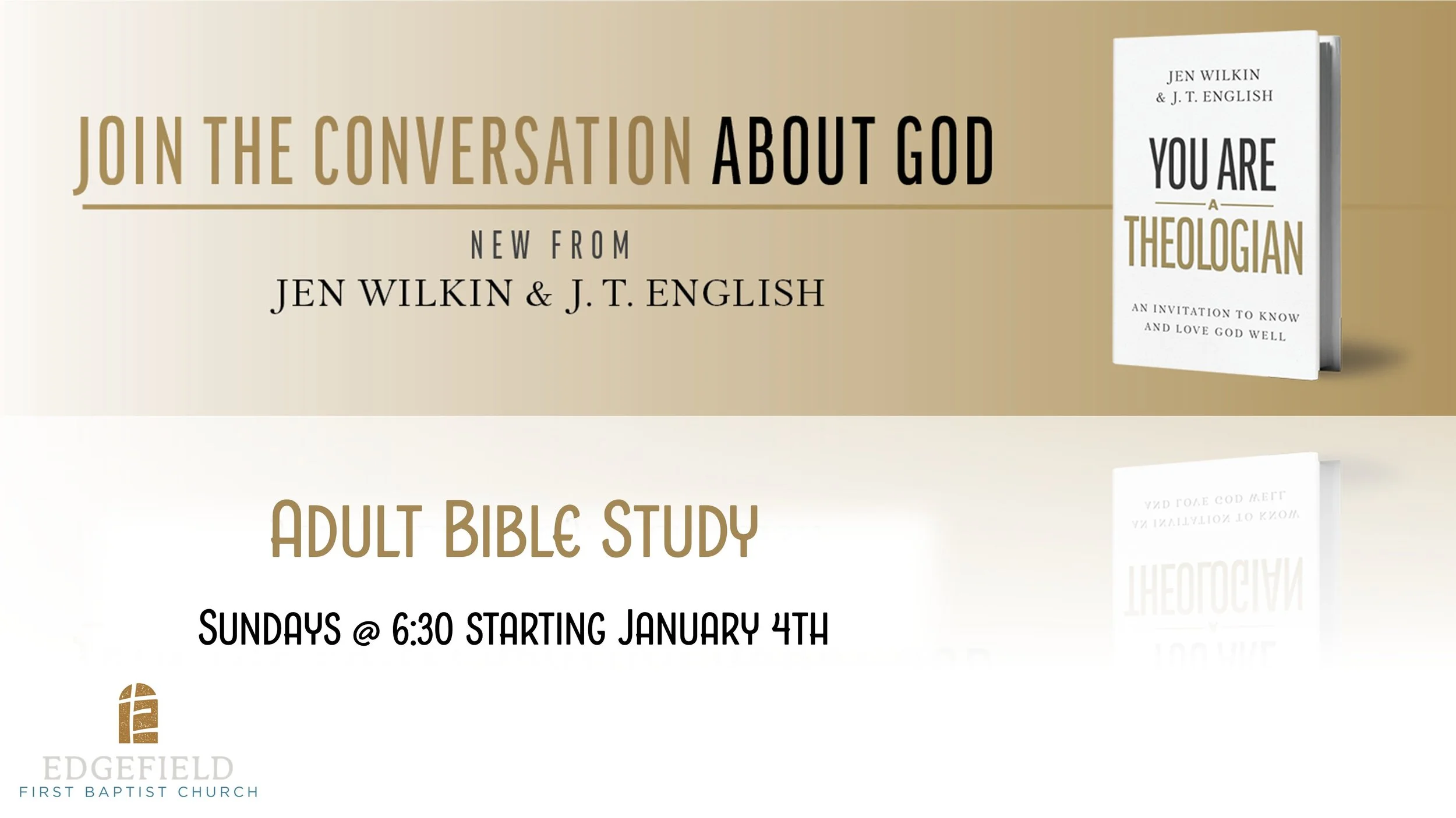 Men's and Women's Bible Study - You Are a Theologian