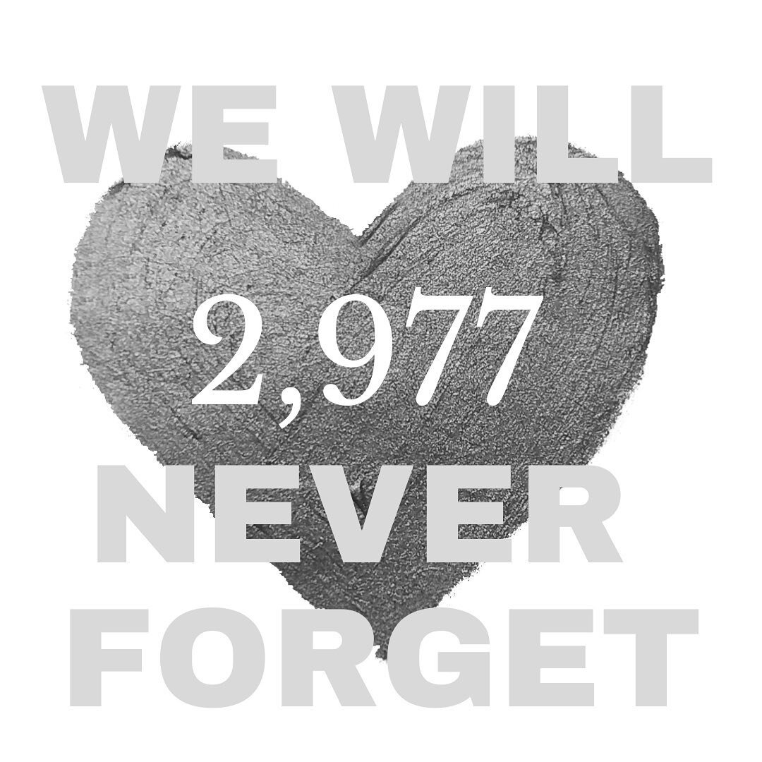 We will never forget. 9.11.01