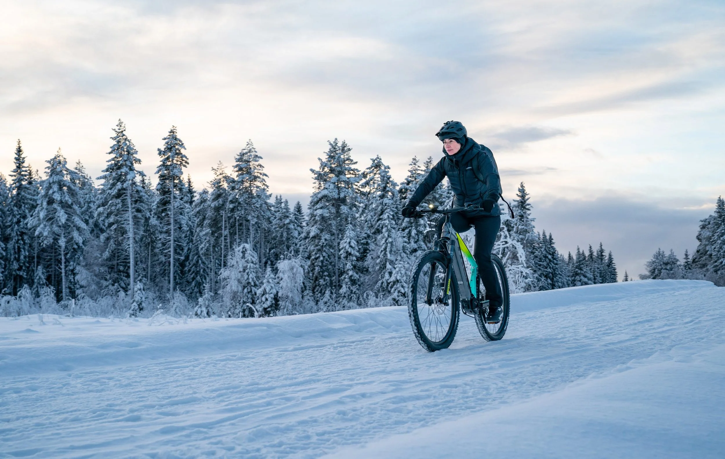 Säker vintercykling