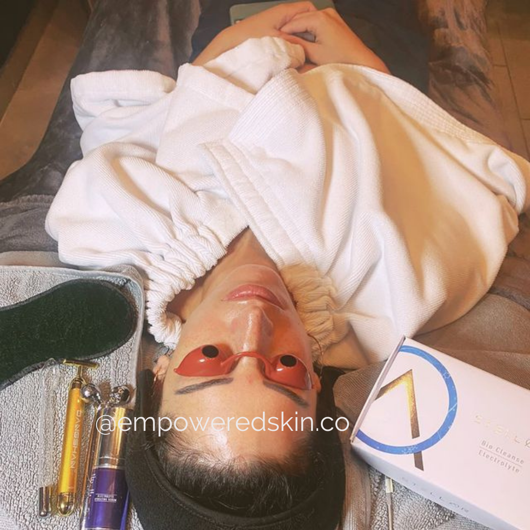 “My skin feels so good using the Electrolyte serum, feels plump and glowing! right in time to be ready for my son's wedding ) ”, Karen S. - 2021-11-19T161317.189.png