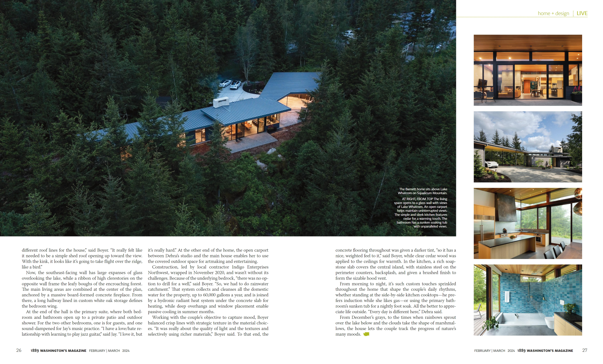 Natural Harmony: A Custom House Lets a Bellingham Couple Tune into ...