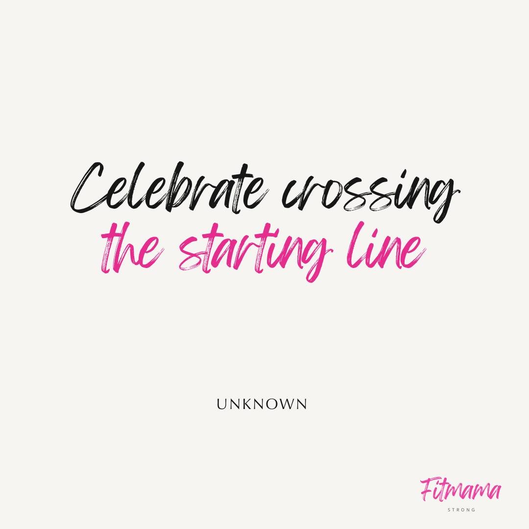 It might be your first step, or your next step, either way we want you to celebrate the fact that you started!

Whether it's starting a new fitness routine or staying committed to your wellness journey, your commitment to yourself should not go unnot