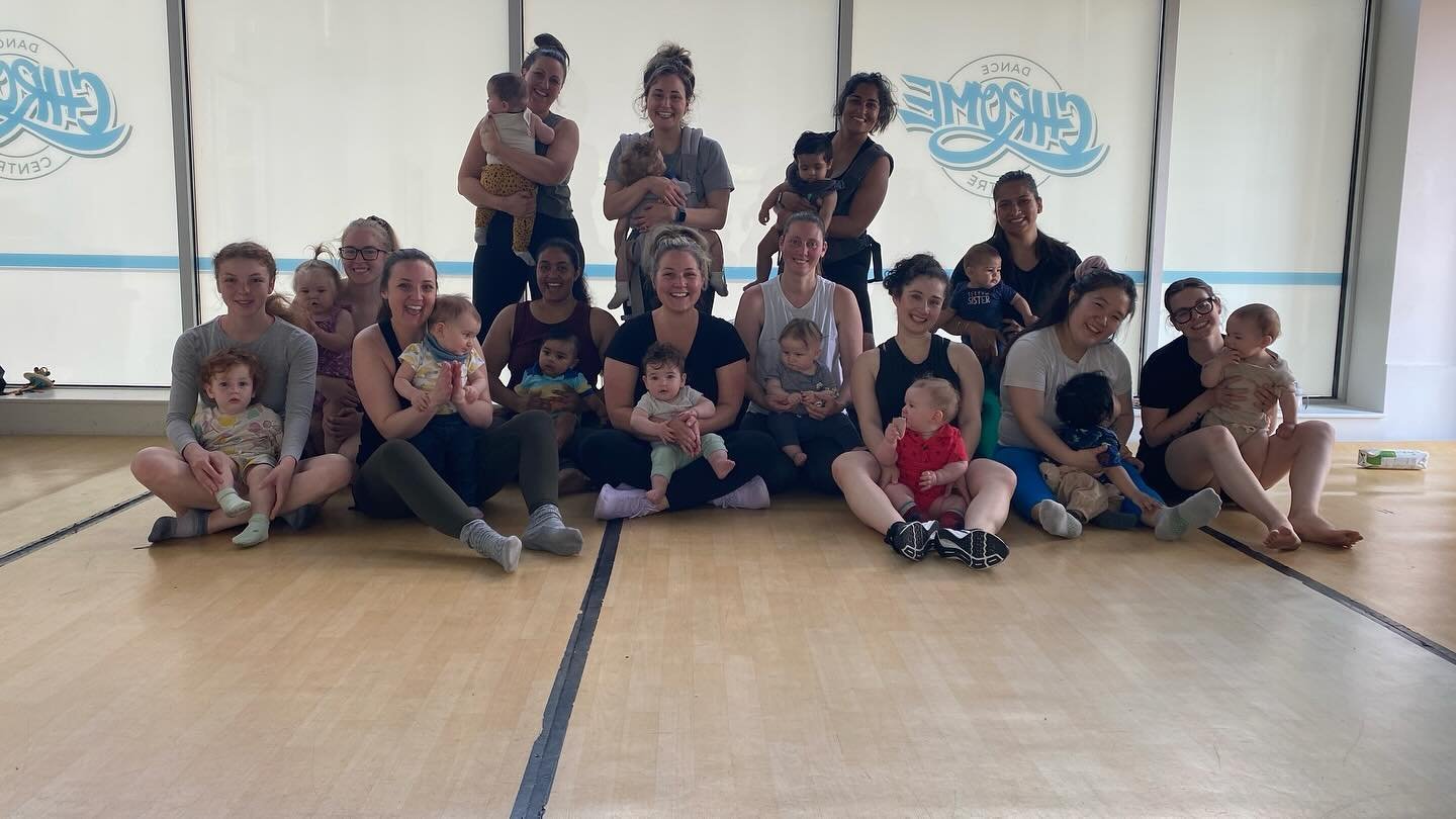 That&rsquo;s a wrap! 

We&rsquo;ve just put our indoor Fitmama Strong babywearing session to bed for the season, we head outdoors for Stroller Strong next week!

There were lots of gains earned over the past few weeks including:

🥳 Learning how to i