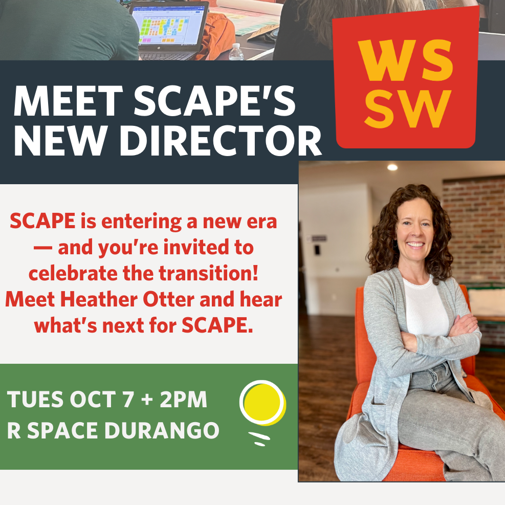 Meet SCAPE’s New Director & Toast Local Entrepreneurship