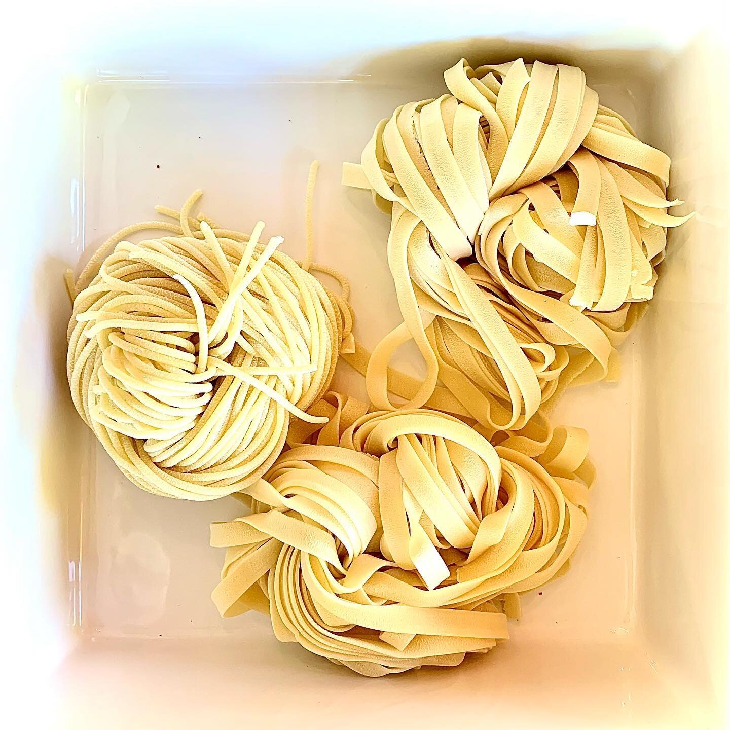 Get your fresh pasta from us starting this weekend! Made in house daily. Pair it with Jules and Kent Pasta Sauces or make your own. We&rsquo;ve got all the ingredients you need. #westend #yvr #localbusiness #goodfood #freshmarket