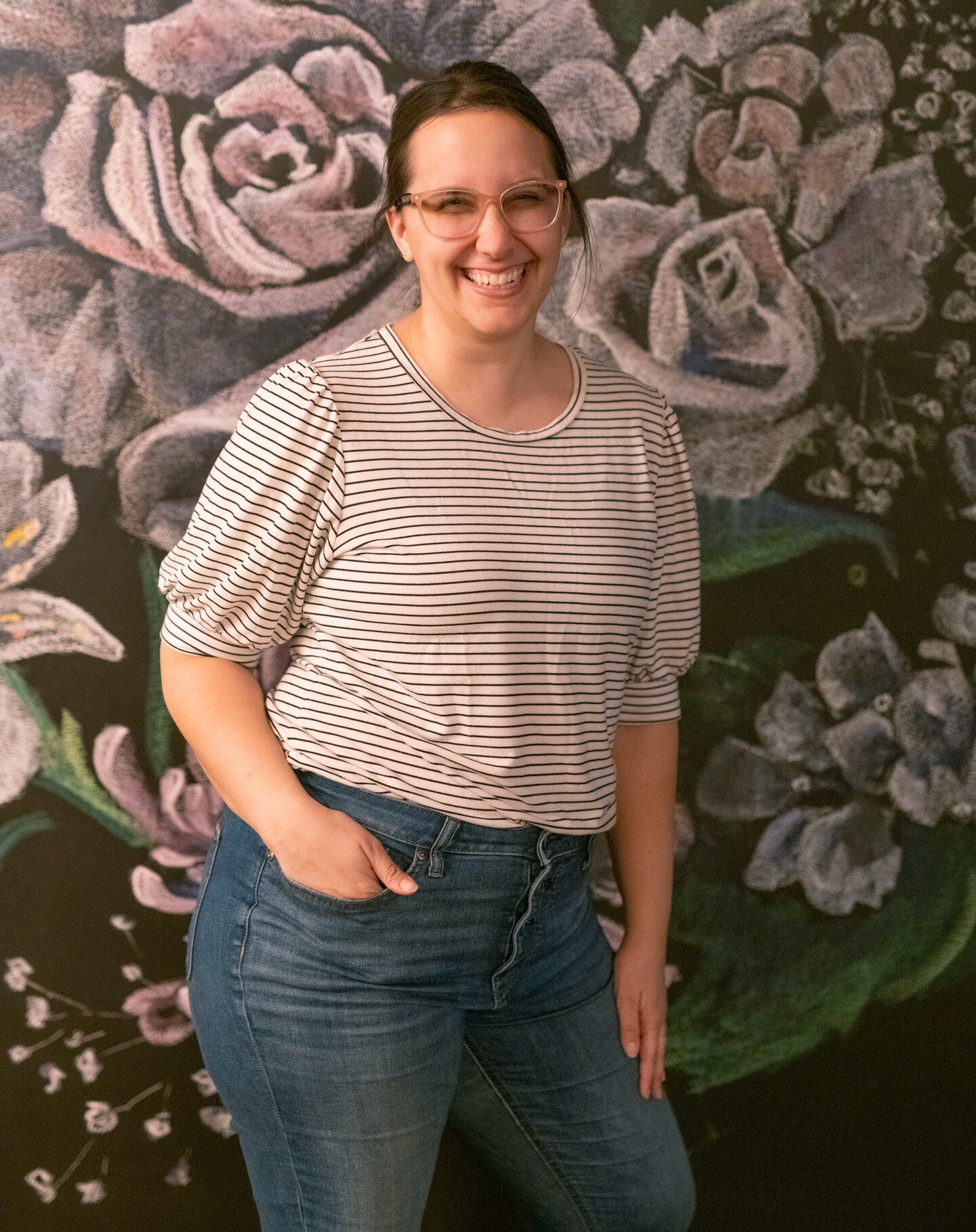 Hi! Intro time- my name is Hallie LeBlanc, I am the artist behind everything you see here at Trillium and Twig. Thanks for joining my art journey! I am primarily a painter, but love to use color to extend into illustrative chalk drawings, textiles, m