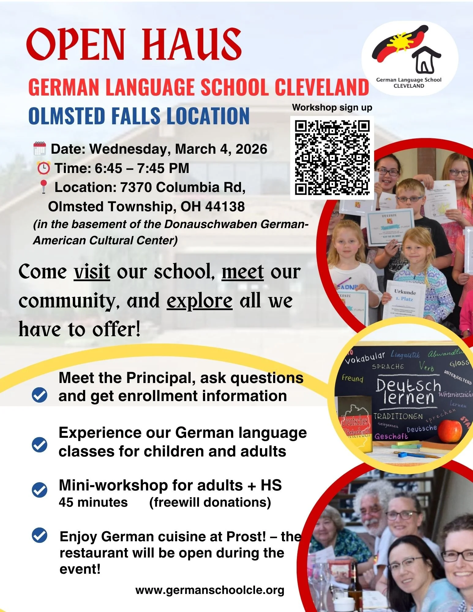 German School Open House