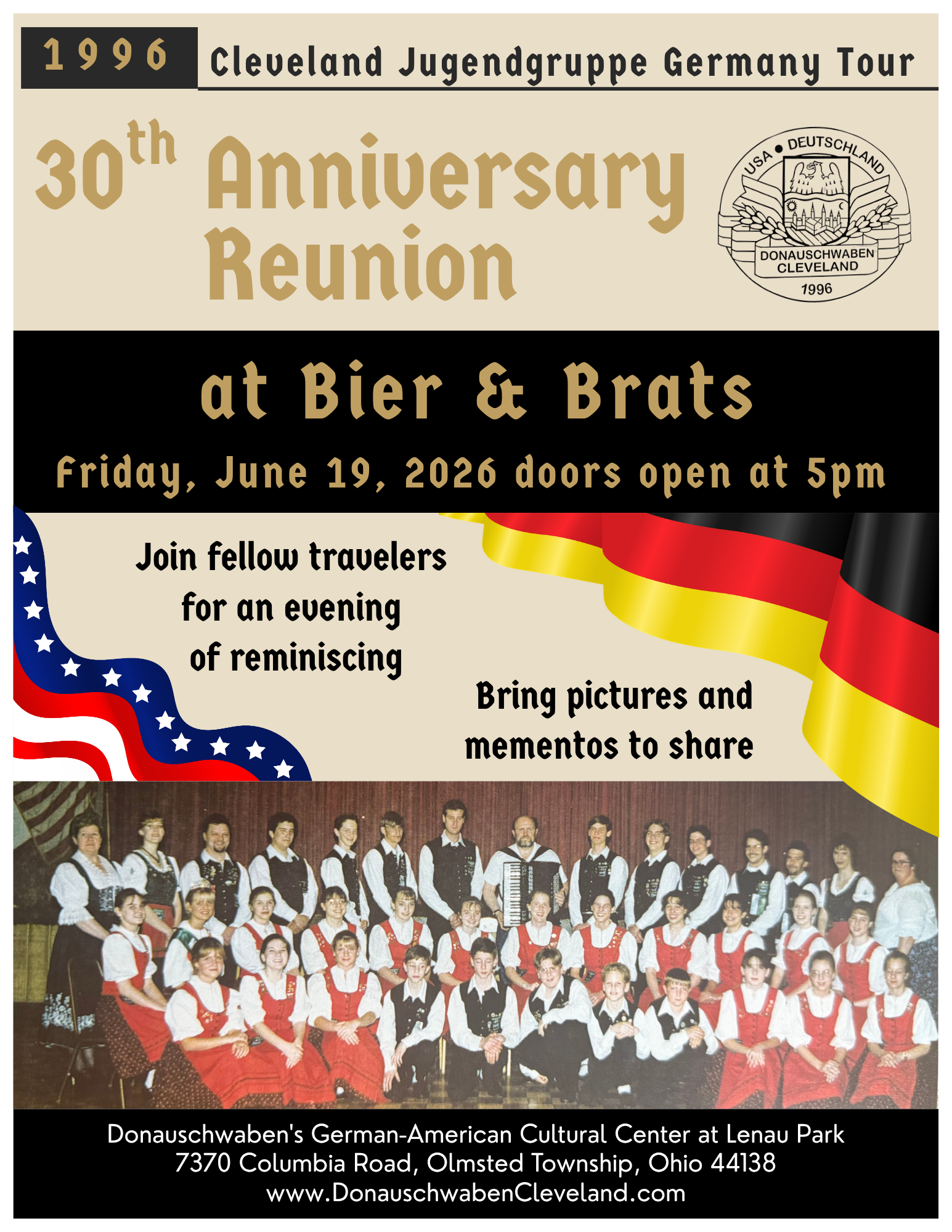30th Anniversary Jugendgruppe Germany Tour