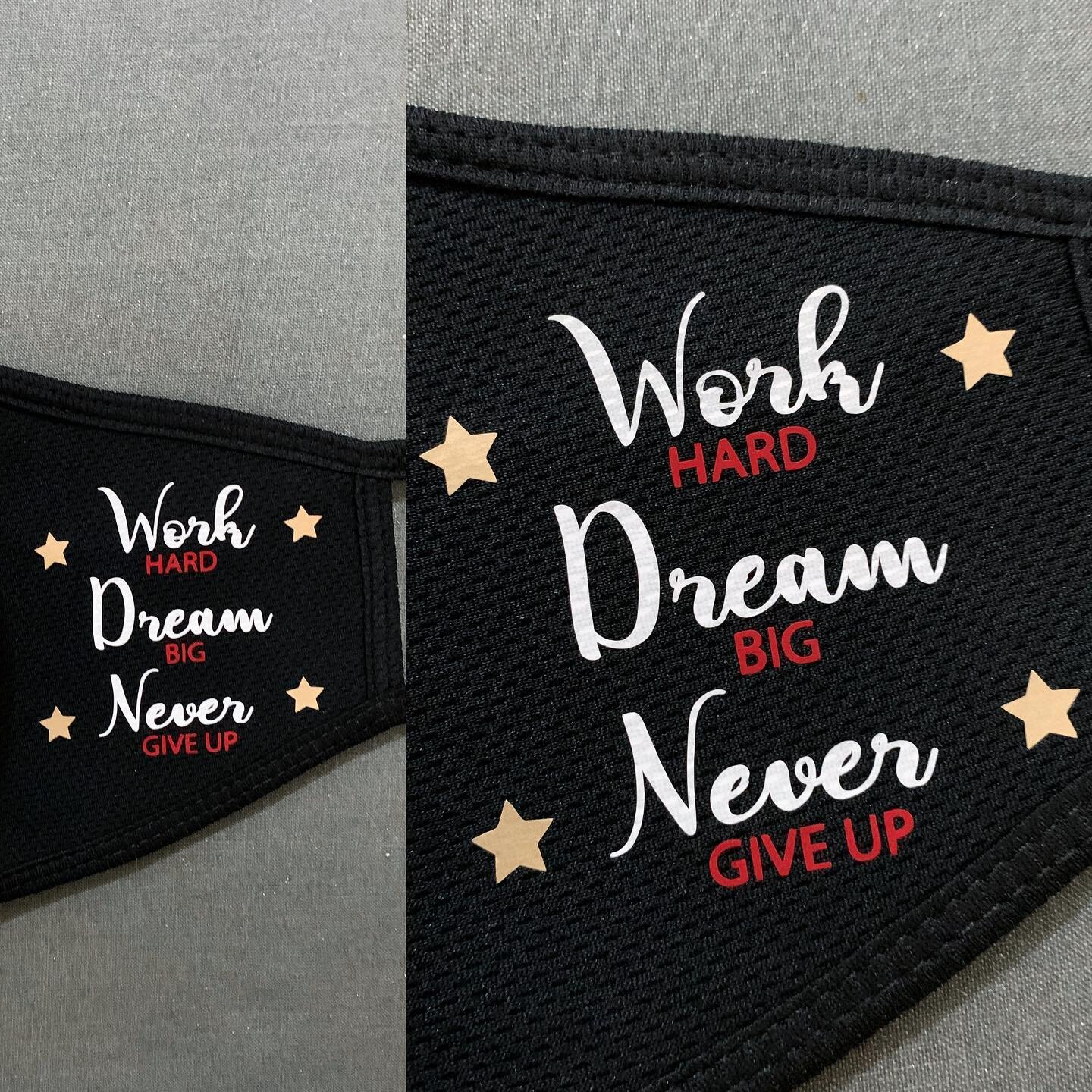 Creative custom requested mask - Great quote to live by ⭐️
&bull;
&bull;
&bull;
#quote #artist #liveyourbestlife #masks4all #pandemic #art #womansfashion #quotes #toronto #torontoartist #artoninstagram #canada #customizedmasks #artists #custommasks #
