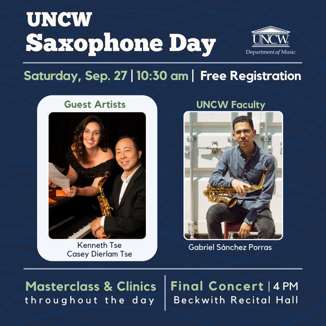 University of North Carolina—Wilmington Masterclass and Recital