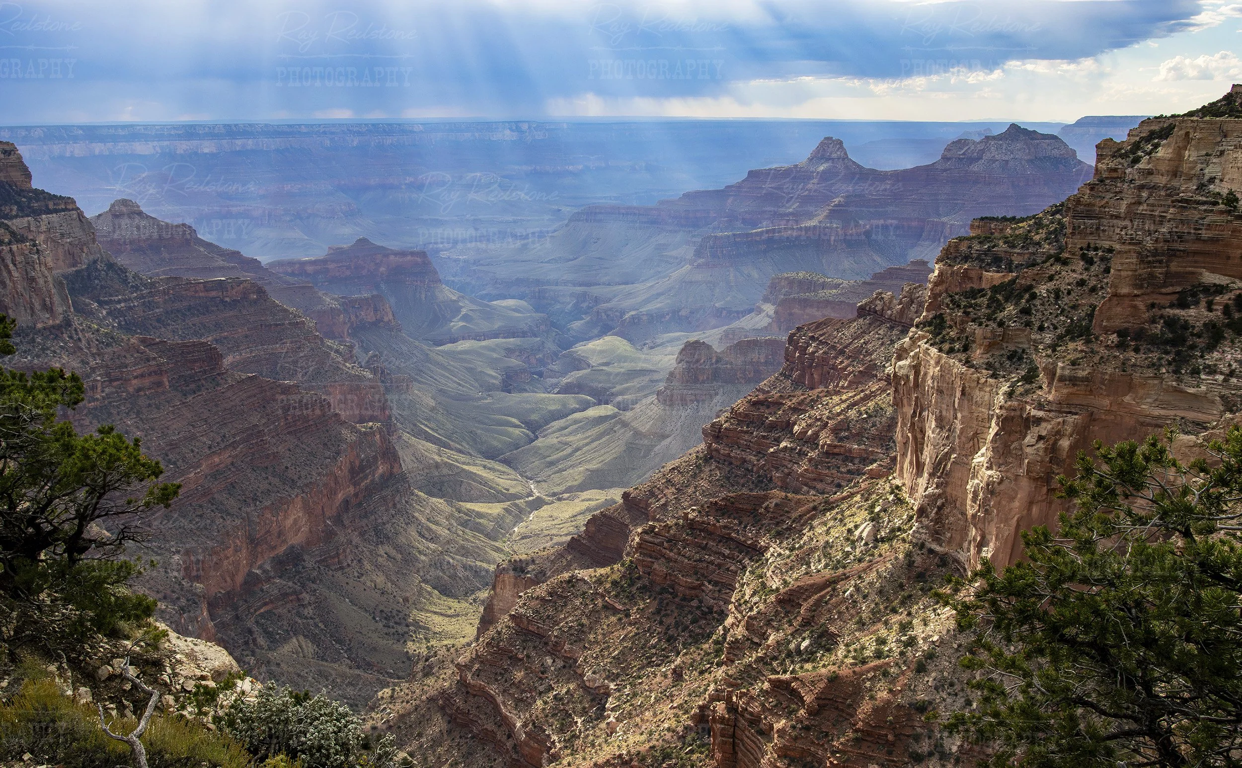 Splintered Sunlight at the North Rim Grand Canyon AZ