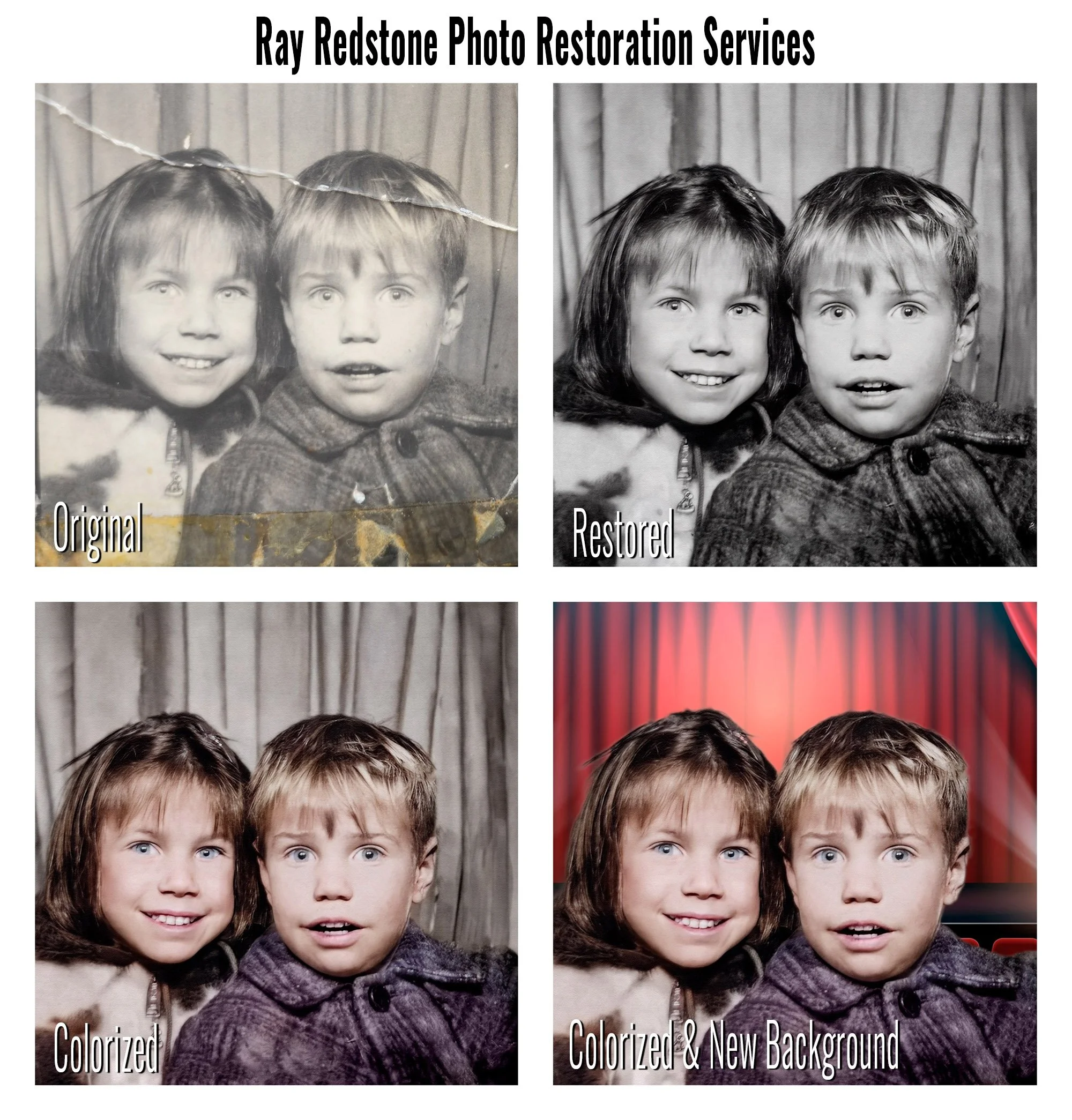 How The Old Photo Restoration Process Works